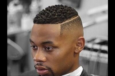 haircuts for black men faded sides trimmed top