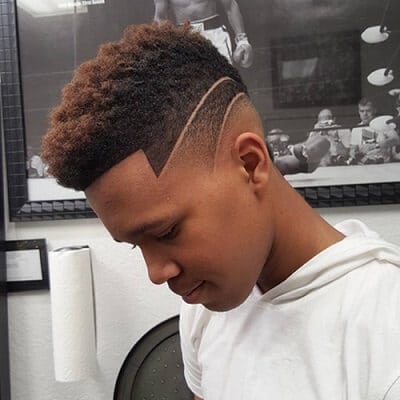 fade haircuts for black men 