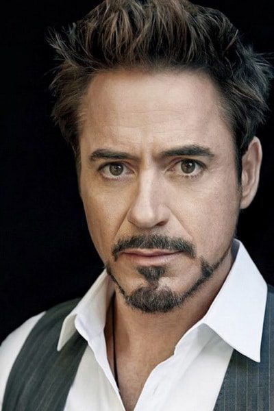 The Robert Downey Jr. Straight Upsweep