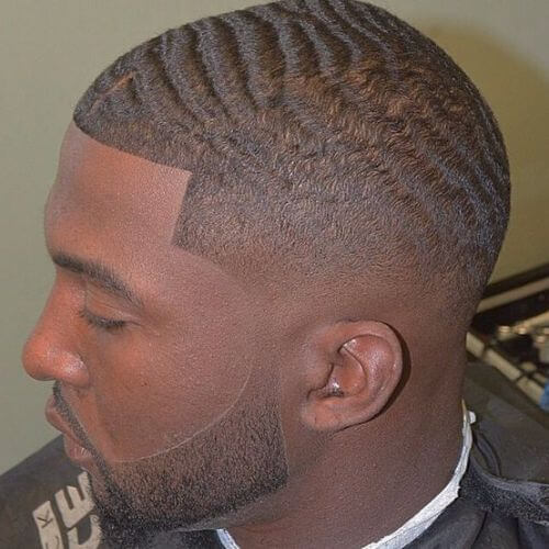 buzz cuts with waves