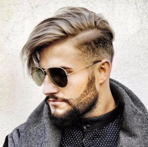 long top and low fade hipster haircut