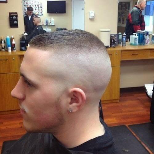 recon style military haircut
