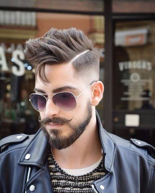 spiky hipster haircut