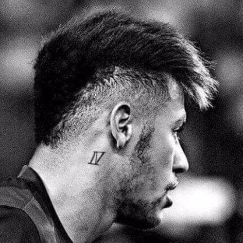 neymar haircut