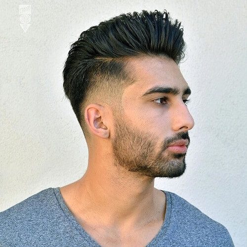 pompadour haircut for men