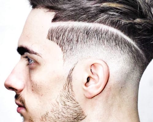 stunning details of a taper haircut