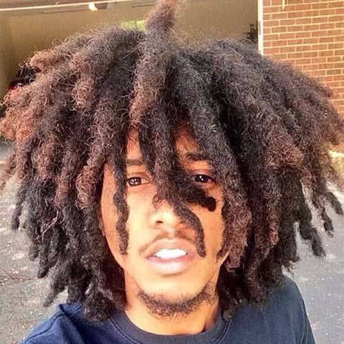 natural dread styles for men with afro