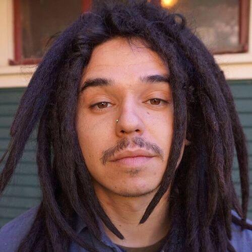 Thick Layered Dreadlocks Styles for Men