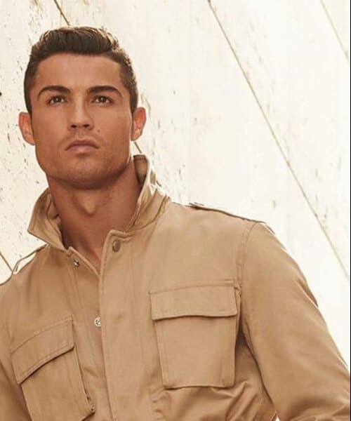 Ronaldo's Hairstyle for Photoshoot Idea