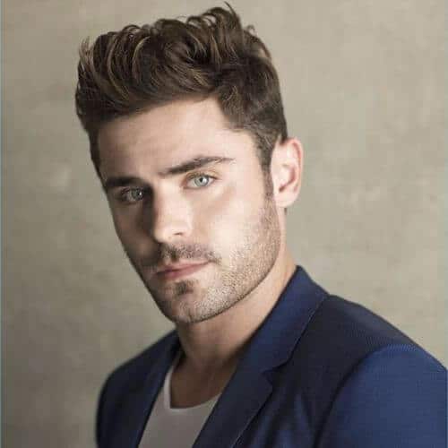 Zac Efron hair Elevated Textured Top