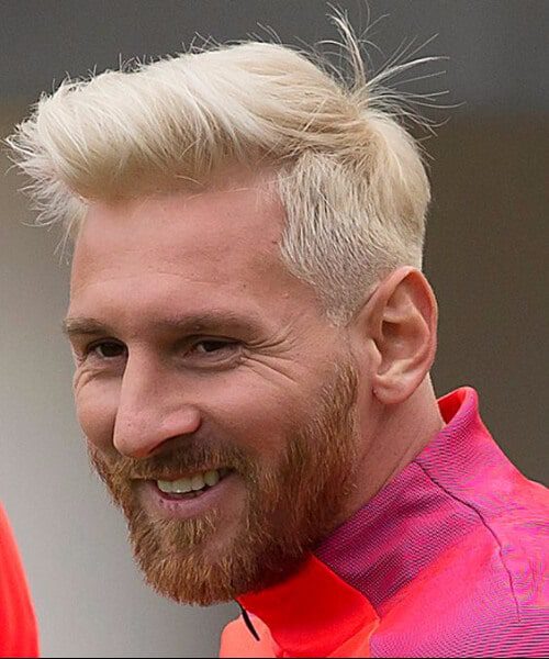 lionel messi barcelona soccer haircuts