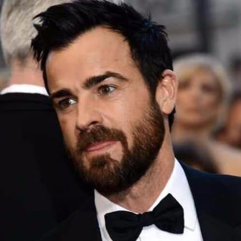 Justin Theroux hairstyles for men with receding hairlines