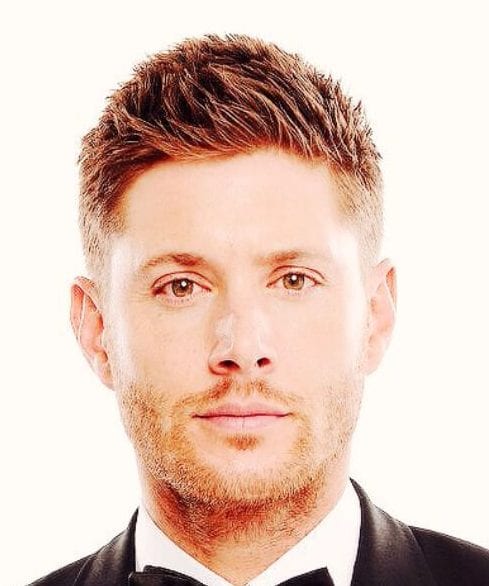 Jensen Ackles spiky hairstyles for men