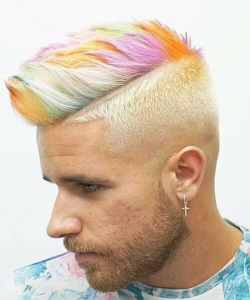 fruity spiky hairstyles for men