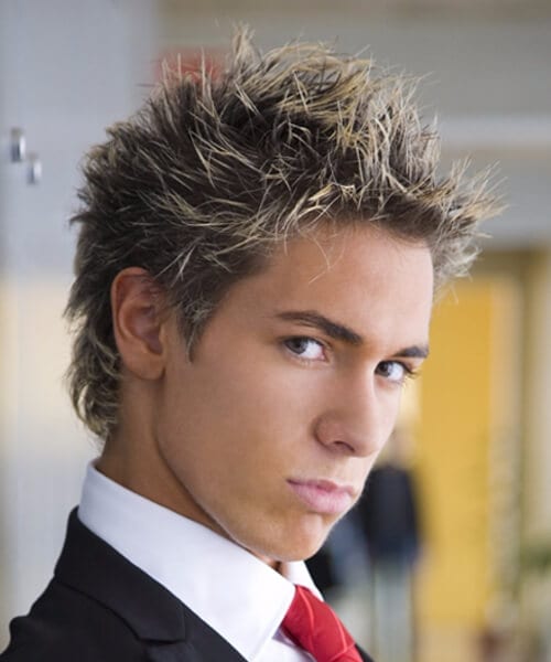 villain spiky hairstyles for men