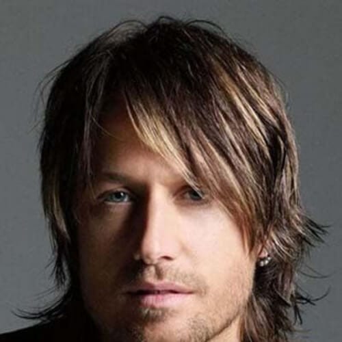 keith urban shaggy hairstyles for men