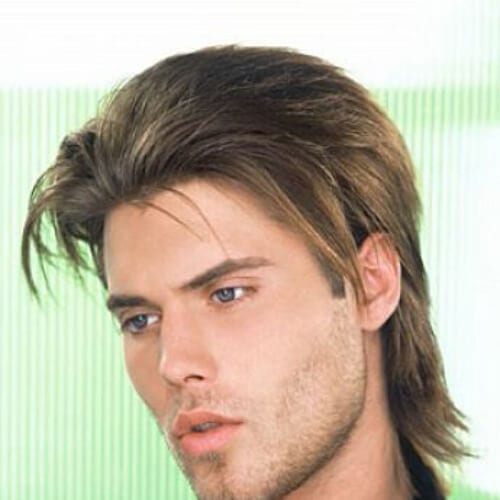 mullet layered haircuts for men