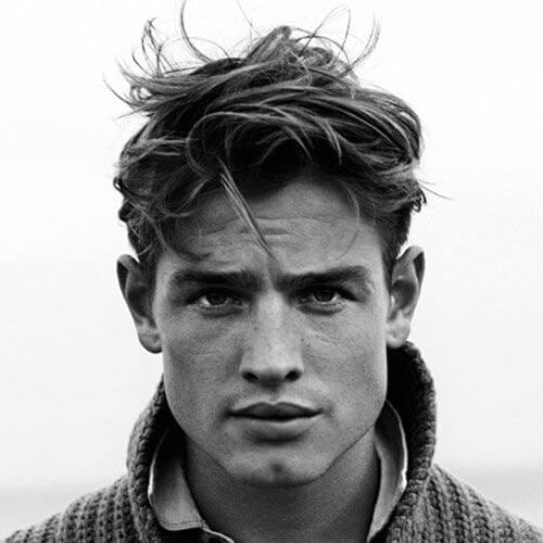 high and tight messy hairstyles for men