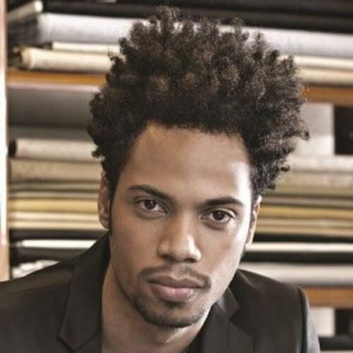 afro mens hairstyles for oval faces