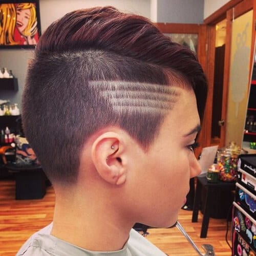 parallel hair designs for boys