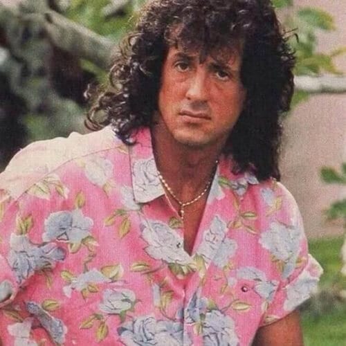 sylvester stallone old school haircuts