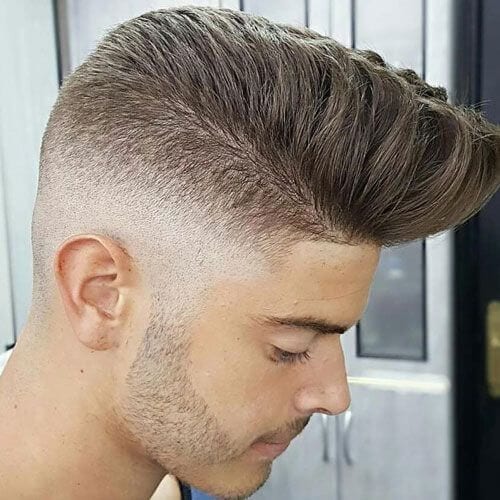 50 Skin Fade Pompadour Styles for a Dashing Look | MenHairstylist.com