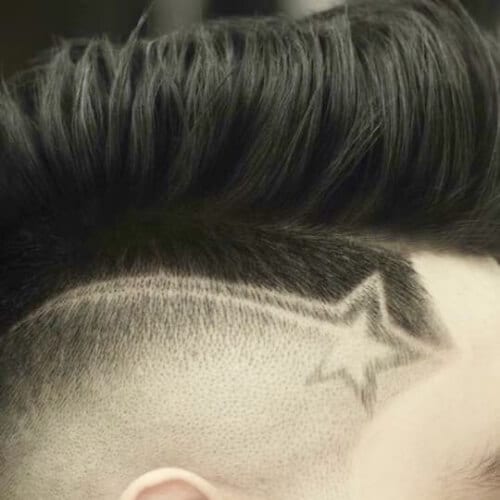 50 Creative Star Designs Haircuts to Shoot for 