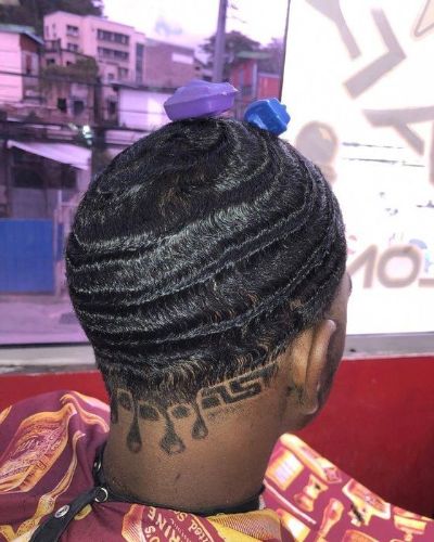 Styled Waves with Hair Art