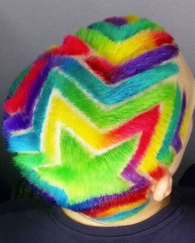 Rainbow Starry Hair