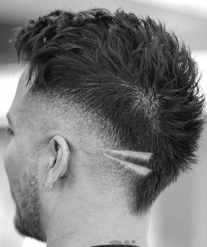 The Shaggy Messy Mohawk Haircut