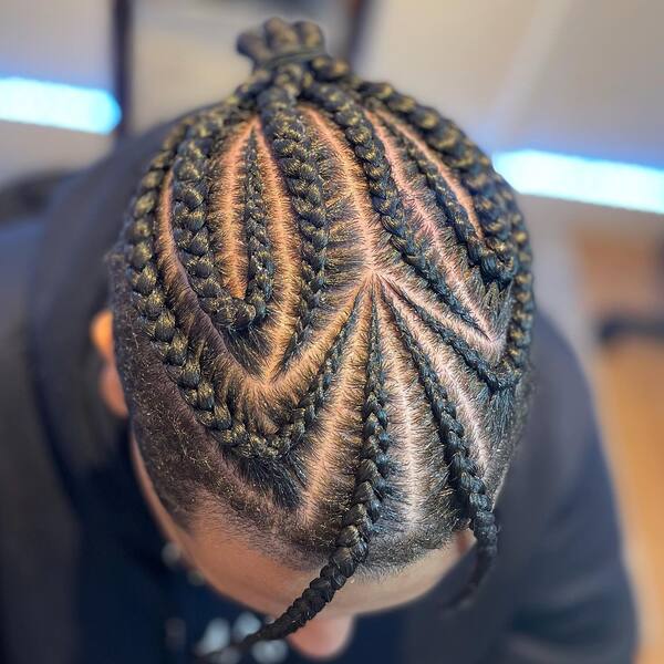 50 Cool Man Bun Braids Hairstyles to Try in 2022