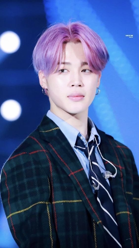 bts jimin pink hairstyle