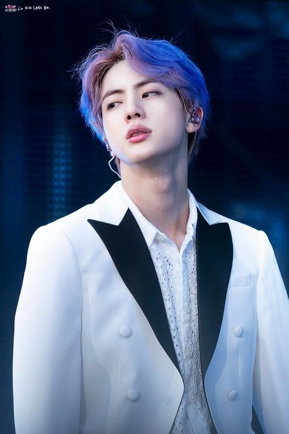 bts jin dyed hair